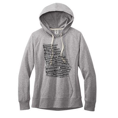 Drink Local Georgia Breweries Women's Fleece Hoodie