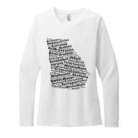 Drink Local Georgia Breweries Womens CVC Long Sleeve Shirt