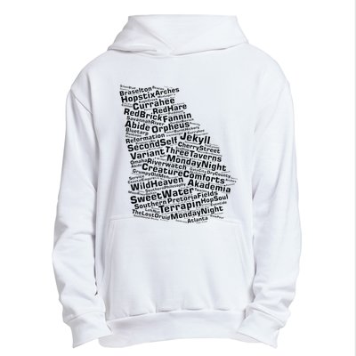 Drink Local Georgia Breweries Urban Pullover Hoodie