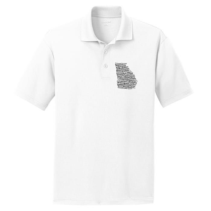 Drink Local Georgia Breweries PosiCharge RacerMesh Polo