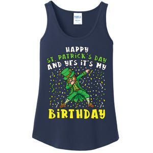 Dabbing Leprechaun Happy Saint PatrickS Day Boy Birthday Ladies Essential Tank