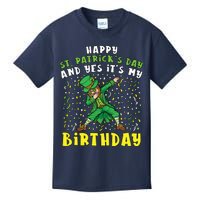 Dabbing Leprechaun Happy Saint PatrickS Day Boy Birthday Kids T-Shirt