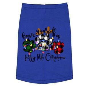 Dog Lovers Have Yourself A Furry Little Christmas Paw Prints Gift Doggie Tank