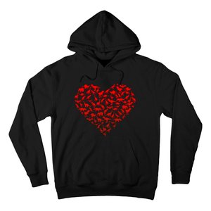 Dinosaur Love Heart Cute Valentines Day Hoodie