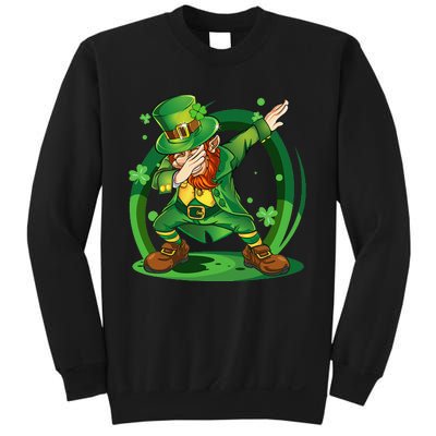 Dabbing Leprechaun Happy St Patricks Day Sweatshirt