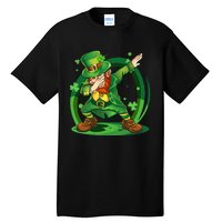 Dabbing Leprechaun Happy St Patricks Day Tall T-Shirt