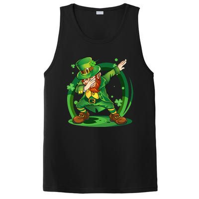 Dabbing Leprechaun Happy St Patricks Day PosiCharge Competitor Tank