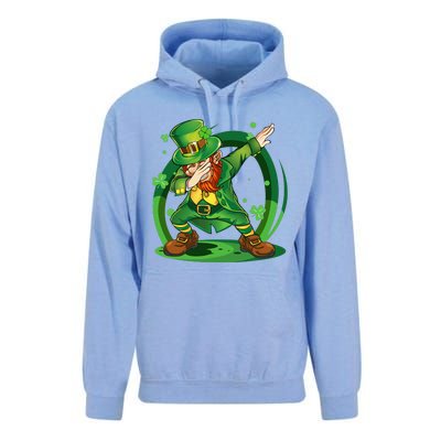 Dabbing Leprechaun Happy St Patricks Day Unisex Surf Hoodie