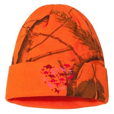 Dinosaur Love Heart T Rex Cute Valentines Day Kati Licensed 12" Camo Beanie