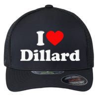 Dillard Love Heart College University Alumni Flexfit Unipanel Trucker Cap