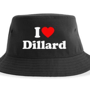 Dillard Love Heart College University Alumni Sustainable Bucket Hat