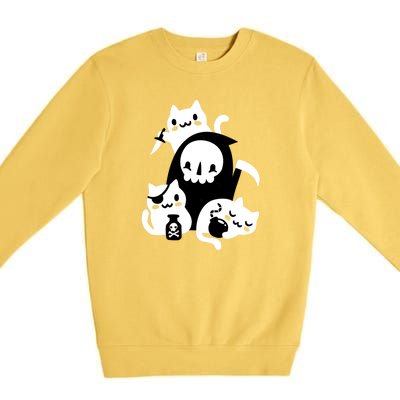 DeathS Little Helpers Premium Crewneck Sweatshirt