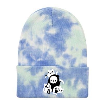 DeathS Little Helpers Tie Dye 12in Knit Beanie