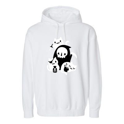 DeathS Little Helpers Garment-Dyed Fleece Hoodie