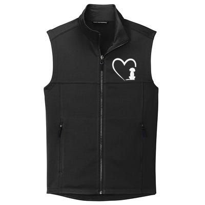 Dog Loves Heart dog paw Heart Dogs Collective Smooth Fleece Vest