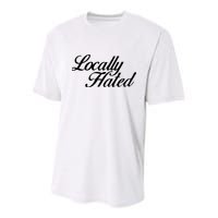 Denye Locally Hated Youth Performance Sprint T-Shirt