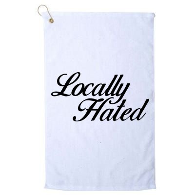 Denye Locally Hated Golf Towel