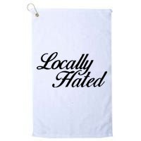 Denye Locally Hated Golf Towel
