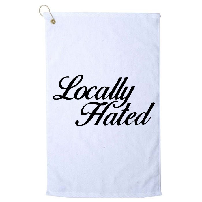 Denye Locally Hated Golf Towel
