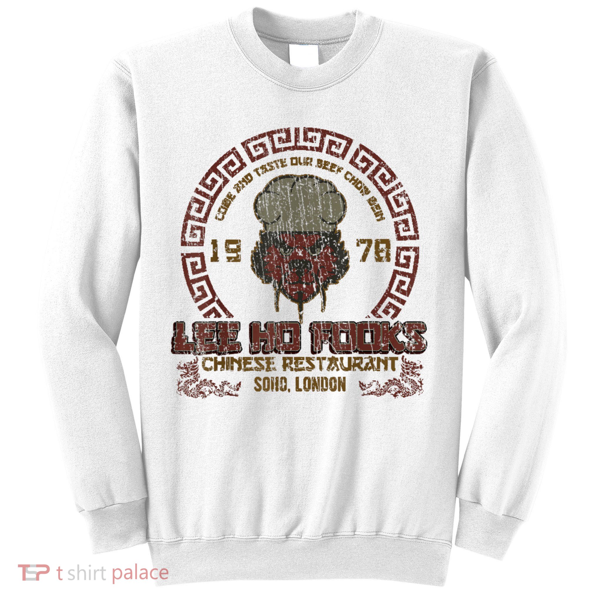 Distressed Lee Ho Fooks Lee Ho Fooks Soho London Est 1978 Sweatshirt
