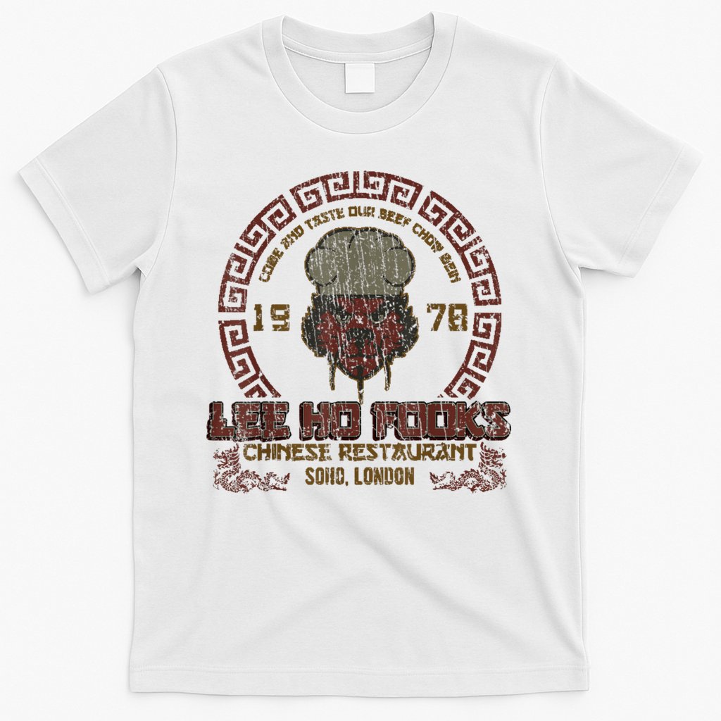 Distressed Lee Ho Fooks Lee Ho Fooks Soho London Est 1978 T-Shirt