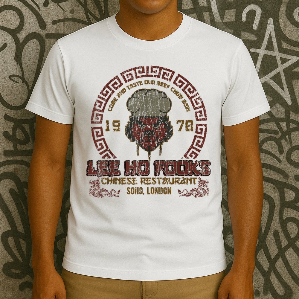 Distressed Lee Ho Fooks Lee Ho Fooks Soho London Est 1978 T-Shirt