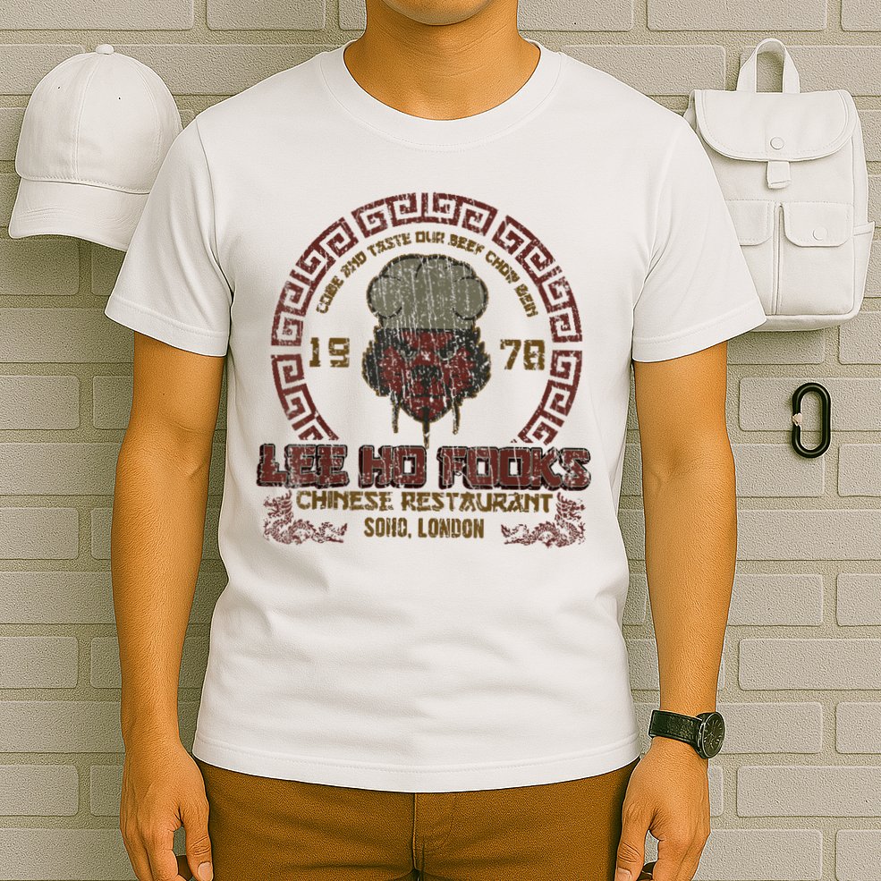 Distressed Lee Ho Fooks Lee Ho Fooks Soho London Est 1978 T-Shirt
