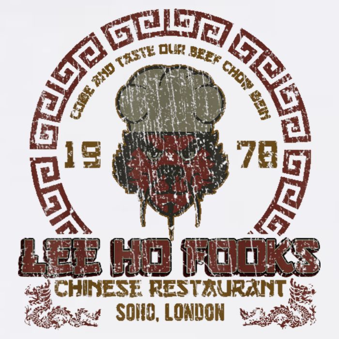 Distressed Lee Ho Fooks Lee Ho Fooks Soho London Est 1978 Bucket Hat