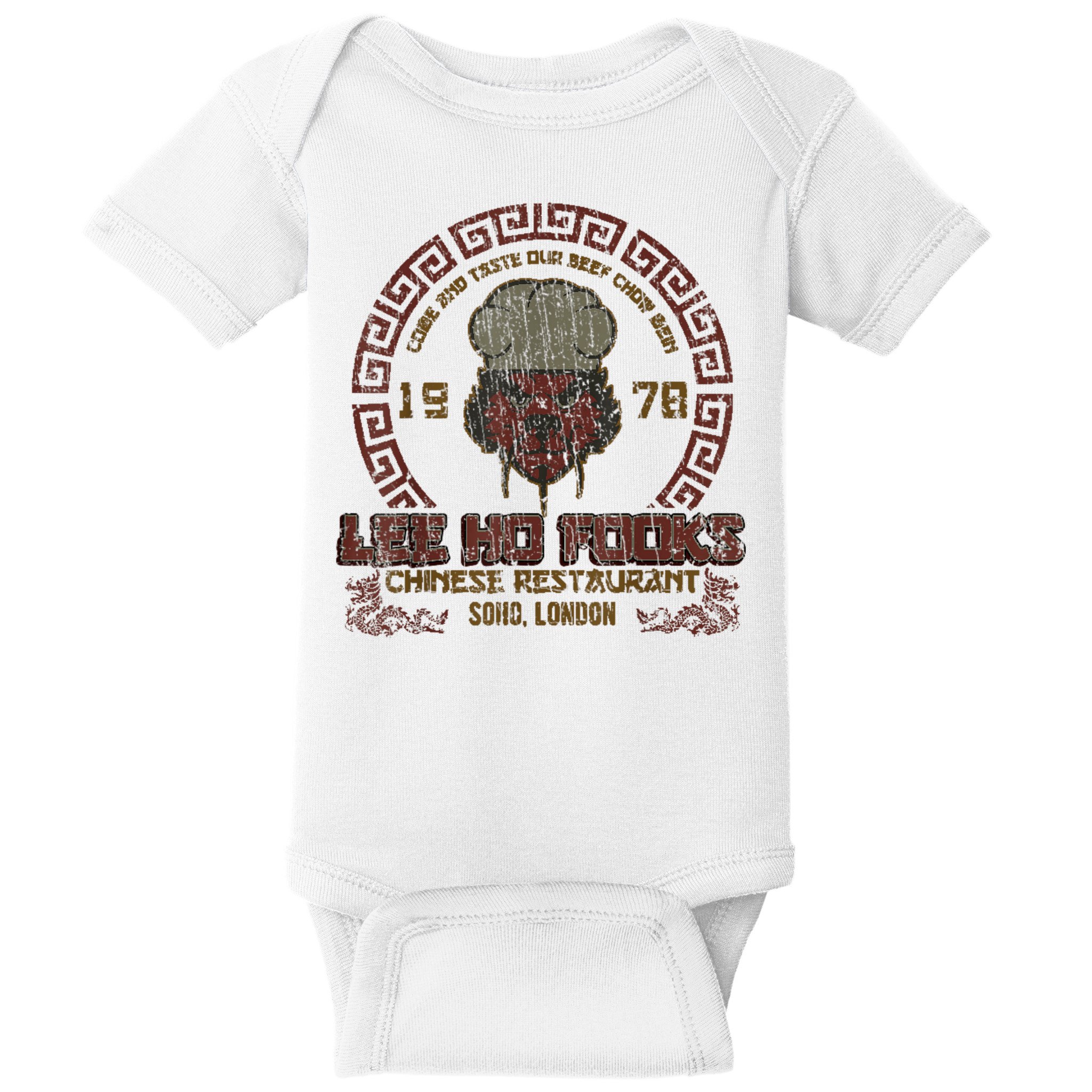 Distressed Lee Ho Fooks Lee Ho Fooks Soho London Est 1978 Baby Bodysuit