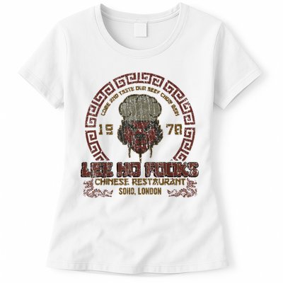 Distressed Lee Ho Fooks Lee Ho Fooks Soho London Est 1978 Womens T-Shirt