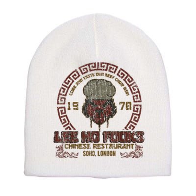 Distressed Lee Ho Fooks Lee Ho Fooks Soho London Est 1978 Short Acrylic Beanie