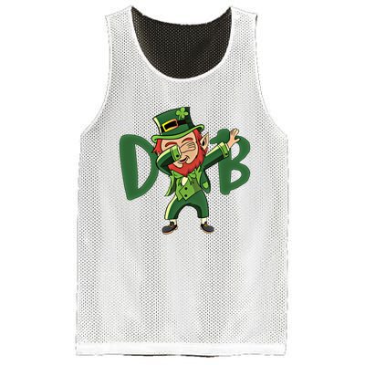 Dabbing Leprechaun Irish St PatrickS Day Gift Meaningful Gift Mesh Reversible Basketball Jersey Tank