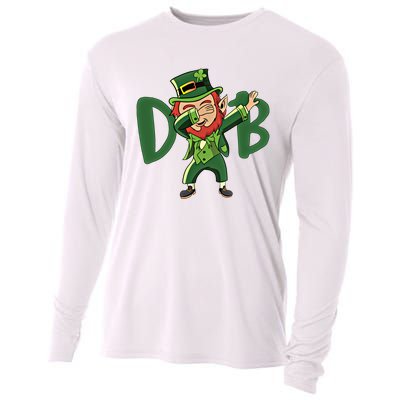 Dabbing Leprechaun Irish St PatrickS Day Gift Meaningful Gift Cooling Performance Long Sleeve Crew