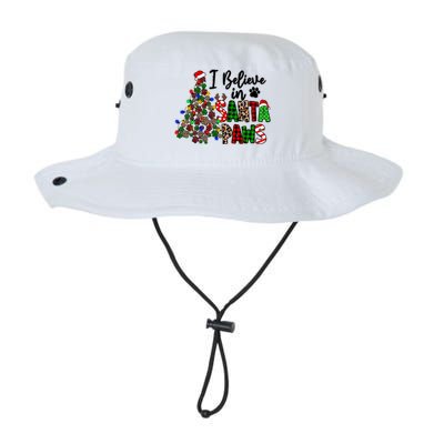 Dog Lover I Believe In Santa Paws Cute Christmas Paw Tree Gift Legacy Cool Fit Booney Bucket Hat