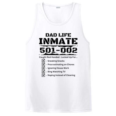 Dad Life Inmate Last Minute PosiCharge Competitor Tank