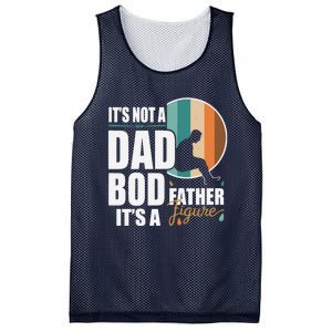 Dad Life Its Not A Dad Bod Its A Father Figure Funny FatherS Day Mesh Reversible Basketball Jersey Tank