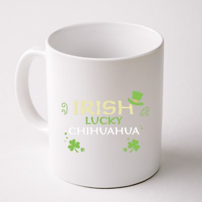 Dog Lover: Irish Lucky Chihuahua Gift St Patrick's Day Gift Coffee Mug