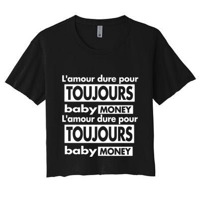 Destroy Lonely Infinite Love Baby Money Crop Top