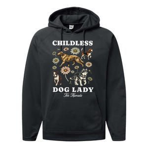 Dog Lady Kamala Madam Presiden Kamala Harris 2024 Equal Performance Fleece Hoodie