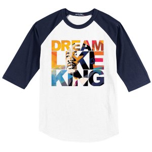 Dream Like King Martin Luther King Day Baseball Sleeve Shirt