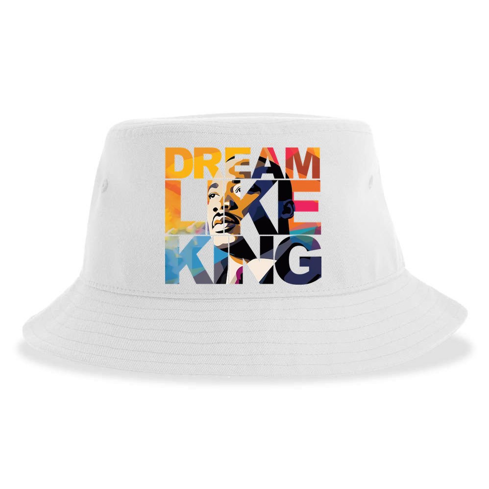 Dream Like King Martin Luther King Day Sustainable Bucket Hat
