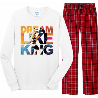 Dream Like King Martin Luther King Day Long Sleeve Pajama Set