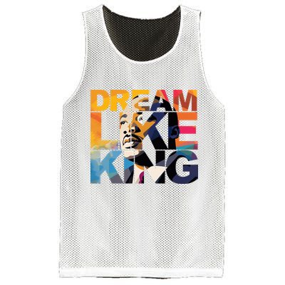 Dream Like King Martin Luther King Day Mesh Reversible Basketball Jersey Tank