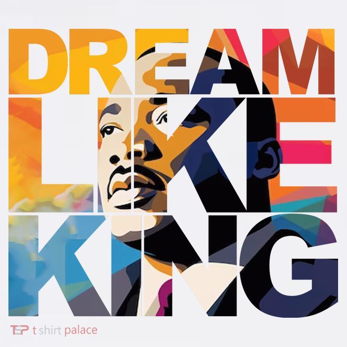 Dream Like King Martin Luther King Day Mesh Reversible Basketball Jersey Tank