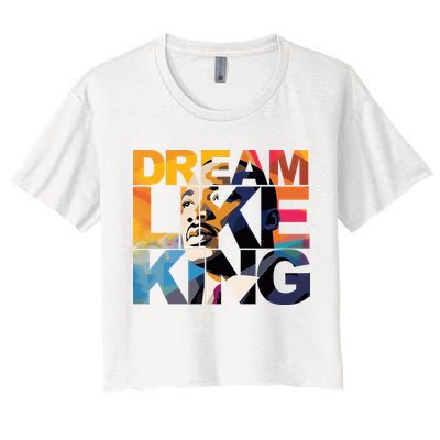 Dream Like King Martin Luther King Day Crop Top
