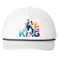 Dream Like King Martin Luther King Day Black History Snapback Five-Panel Rope Hat