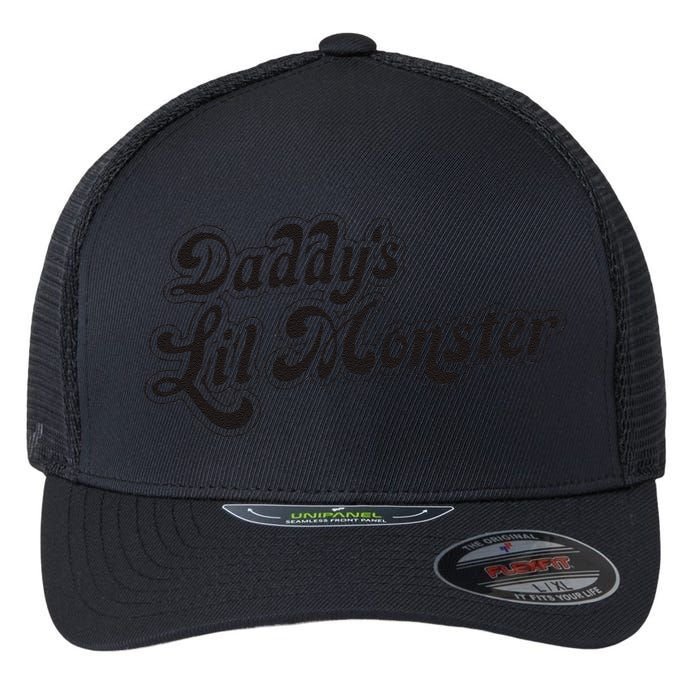 Daddys Lil Little Monster Flexfit Unipanel Trucker Cap