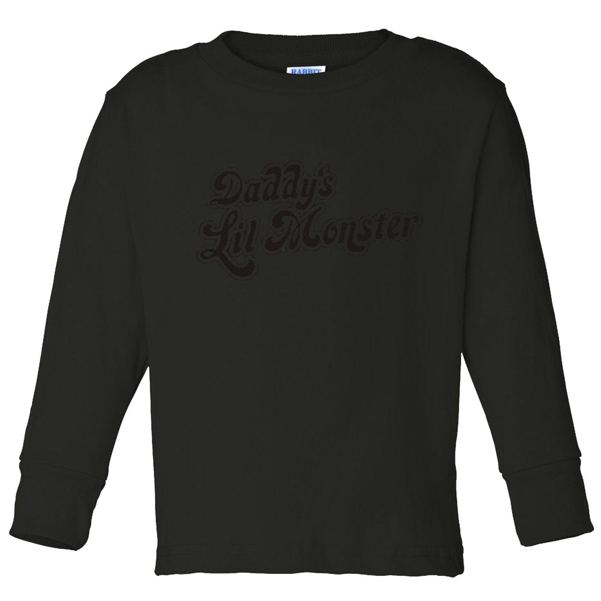 Daddys Lil Little Monster Toddler Long Sleeve Shirt