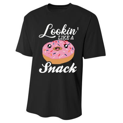 Donut  Looking Like A Snack  Performance Sprint T-Shirt