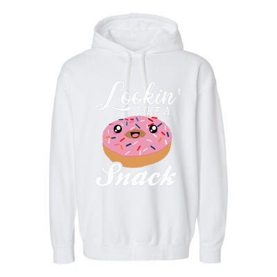 Donut  Looking Like A Snack  Garment-Dyed Fleece Hoodie